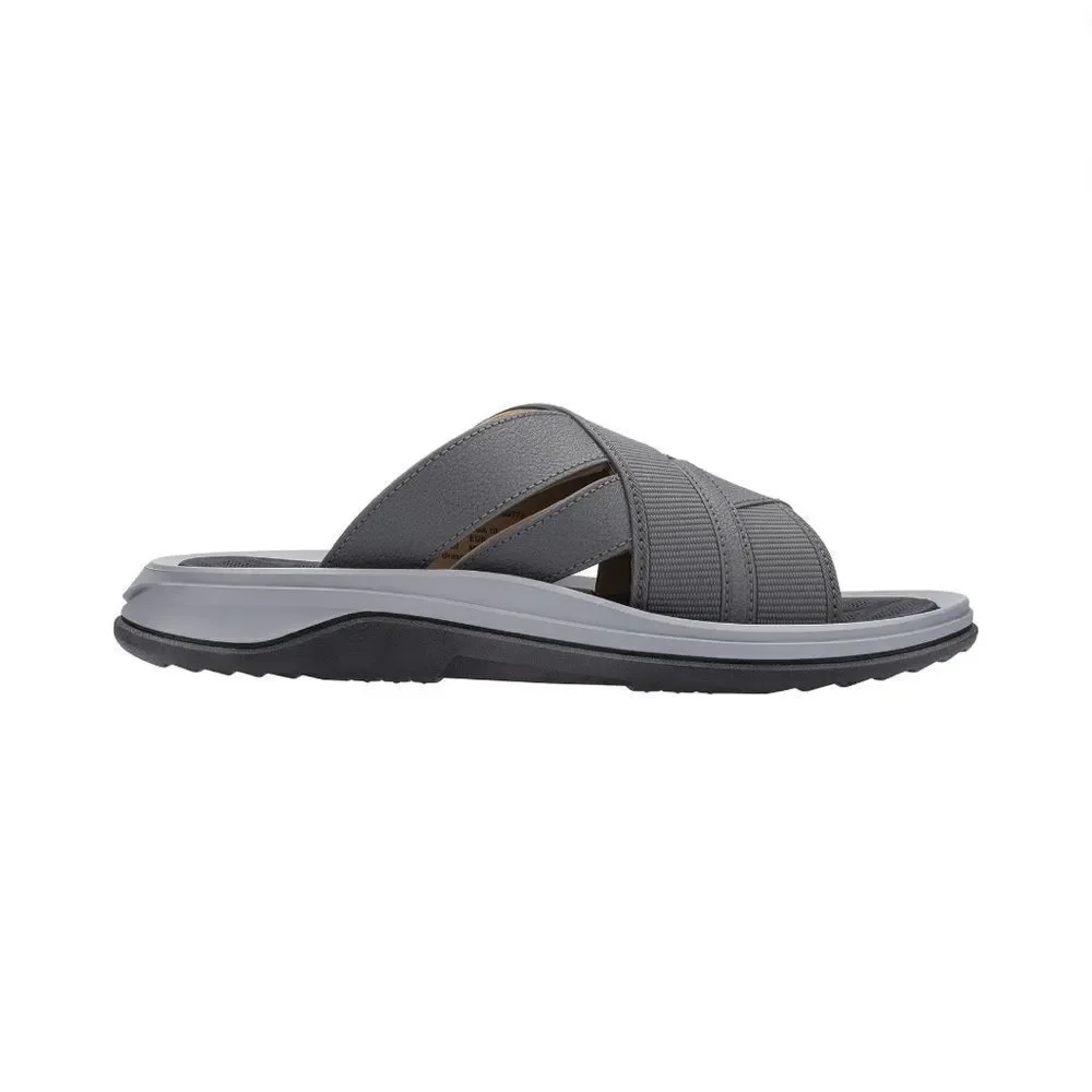 Men's Crossband Slide Sandals Shoes Size 13